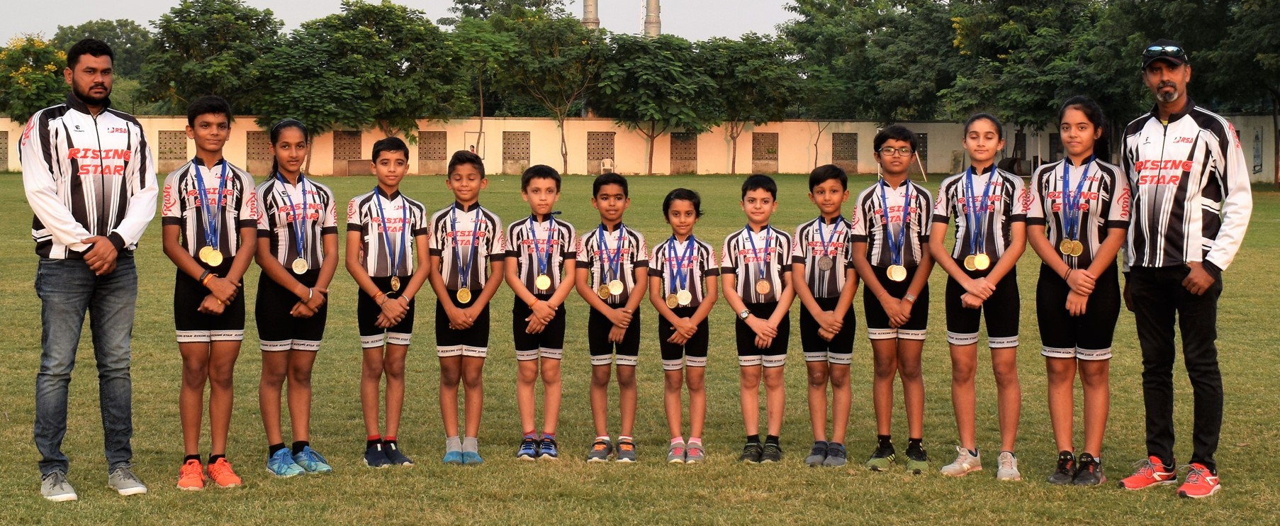 RSA team with RSFI medals